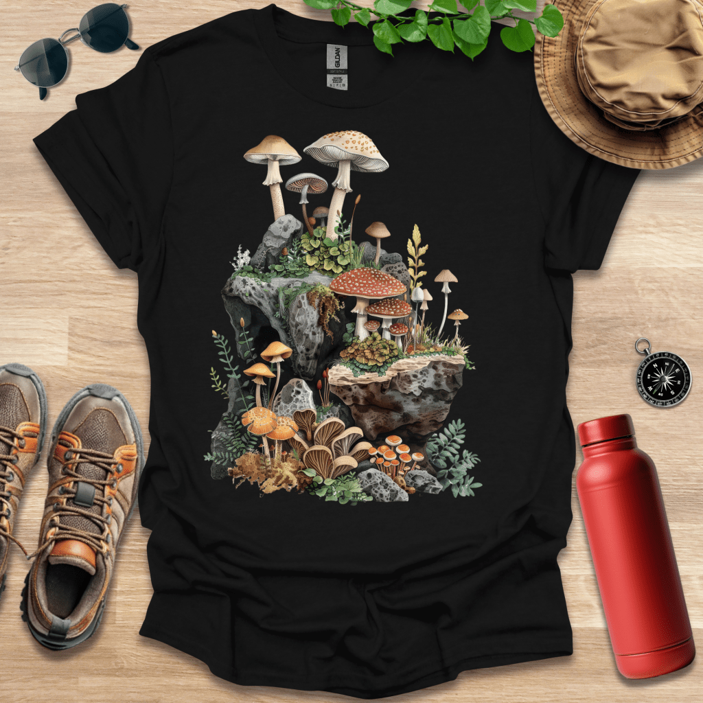 Mystical Fungi Oasis T-Shirt