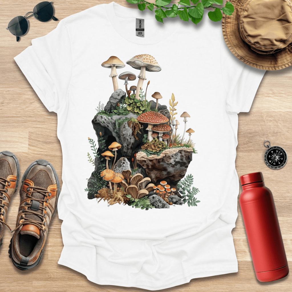 Mystical Fungi Oasis T-Shirt