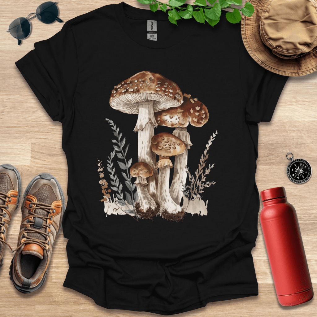 Elegant Mushroom Grove T-Shirt