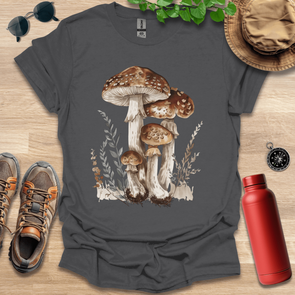 Elegant Mushroom Grove T-Shirt