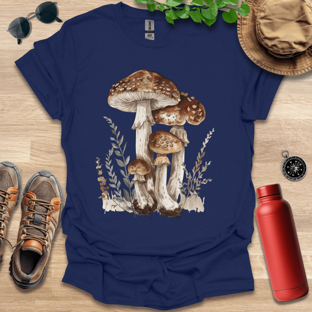 Elegant Mushroom Grove T-Shirt