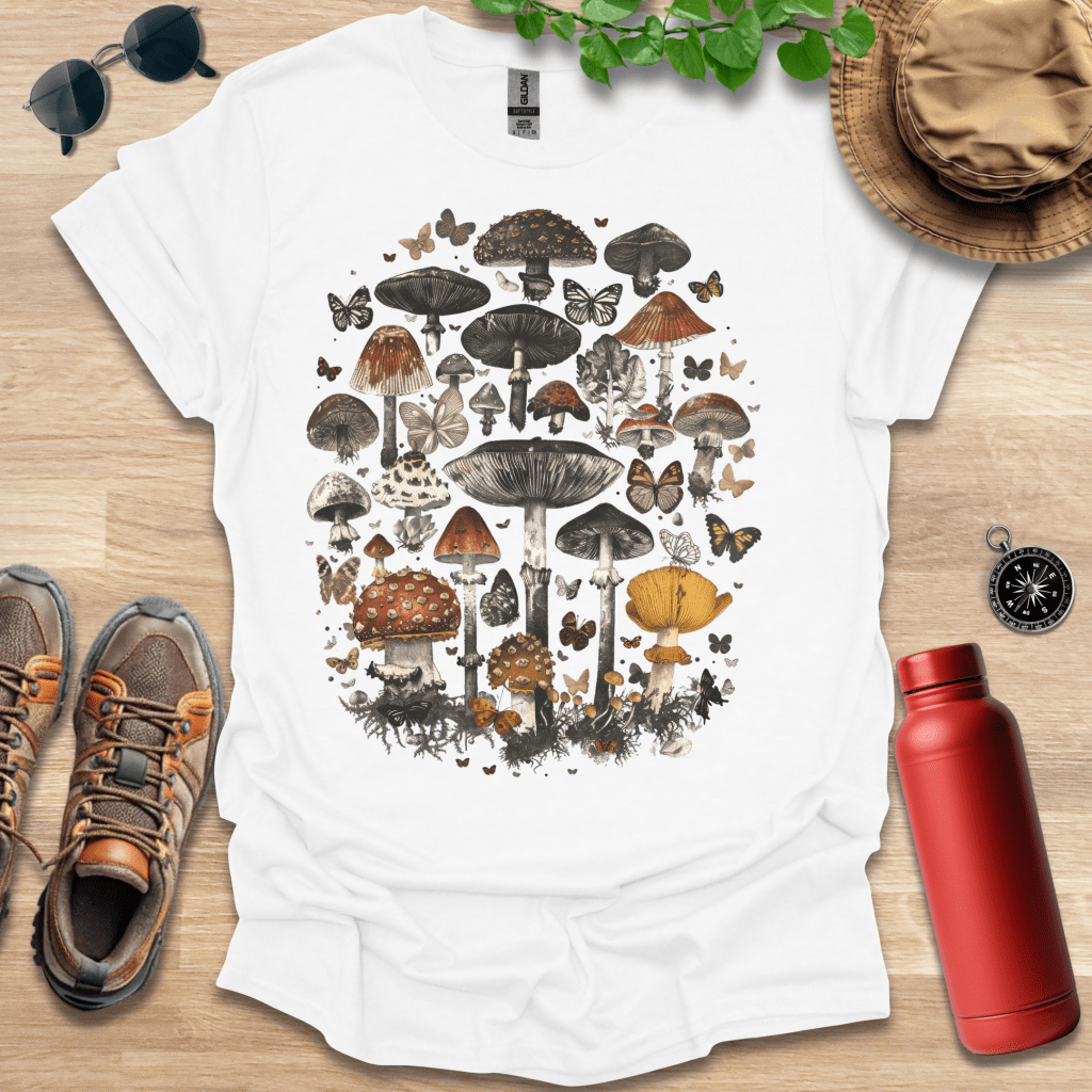 World of Fungi Arrangement T-Shirt