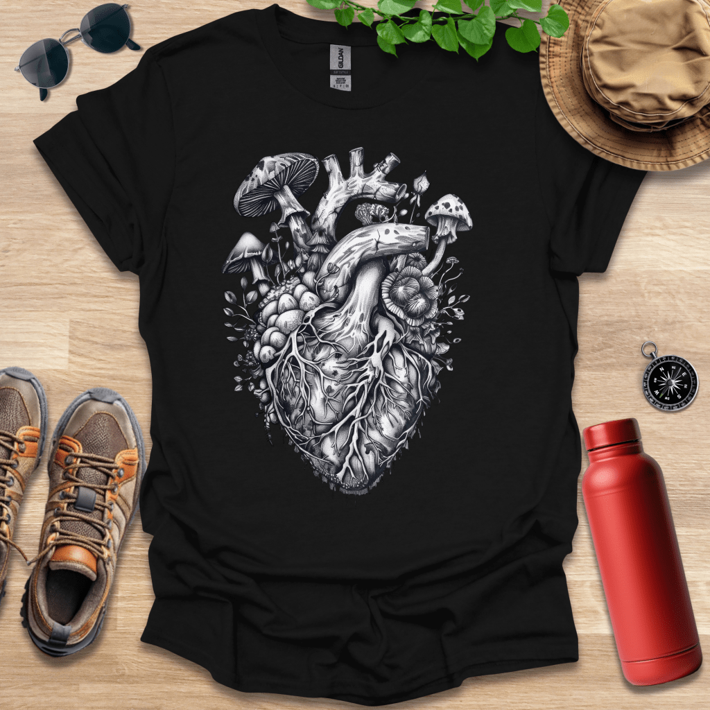 Mushroom Heart T-Shirt