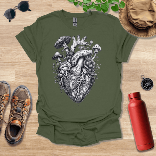 Mushroom Heart T-Shirt