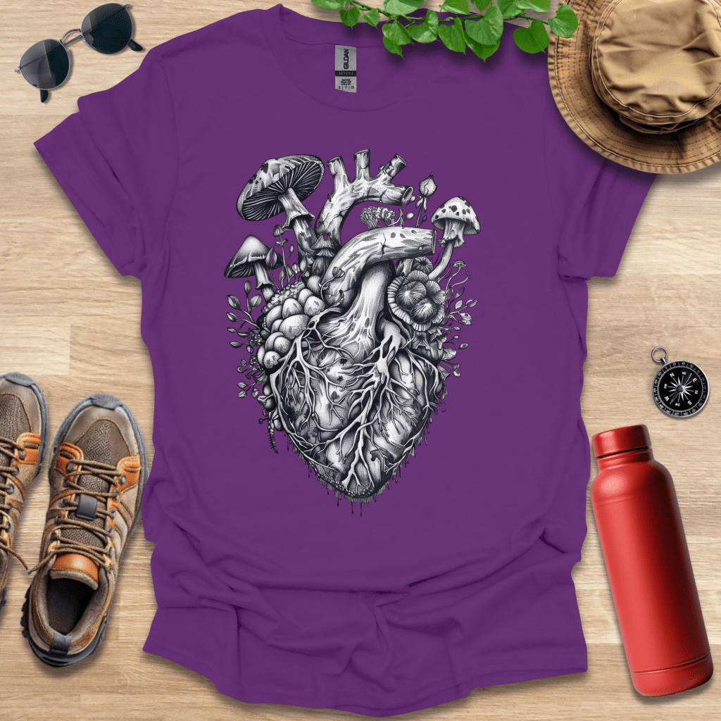 Mushroom Heart T-Shirt