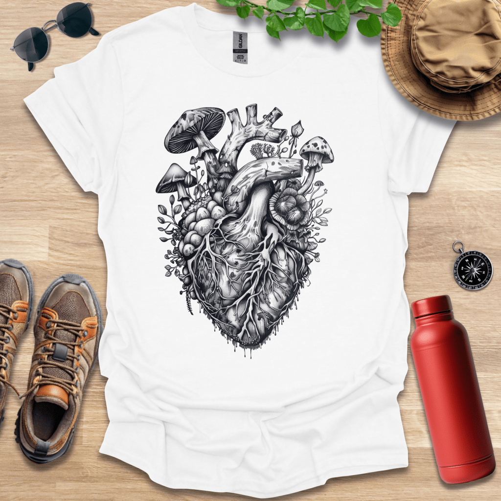 Mushroom Heart T-Shirt