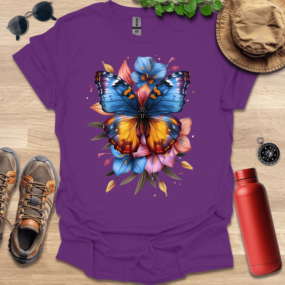 Colorful Butterfly Bouquet T-Shirt