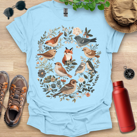 Floral Forest Friends T-Shirt