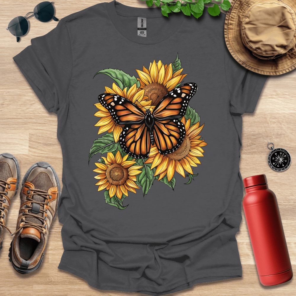 Monarch Sunflower Bliss T-Shirt