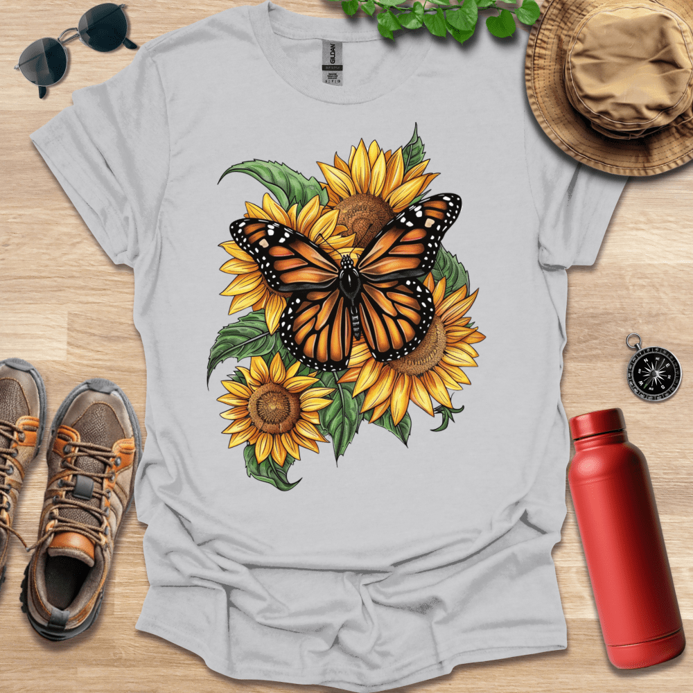 Monarch Sunflower Bliss T-Shirt