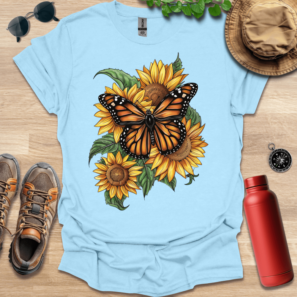 Monarch Sunflower Bliss T-Shirt