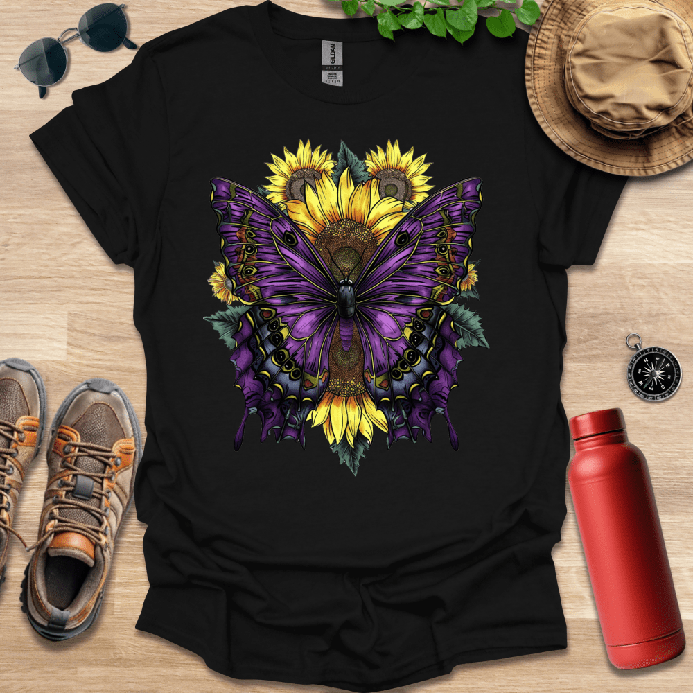 Purple Beauty Butterfly T-Shirt