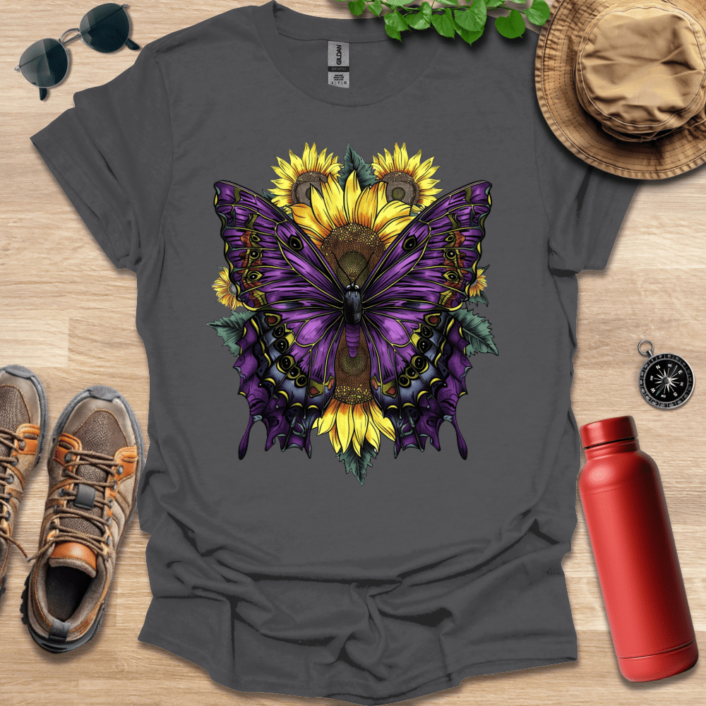 Purple Beauty Butterfly T-Shirt