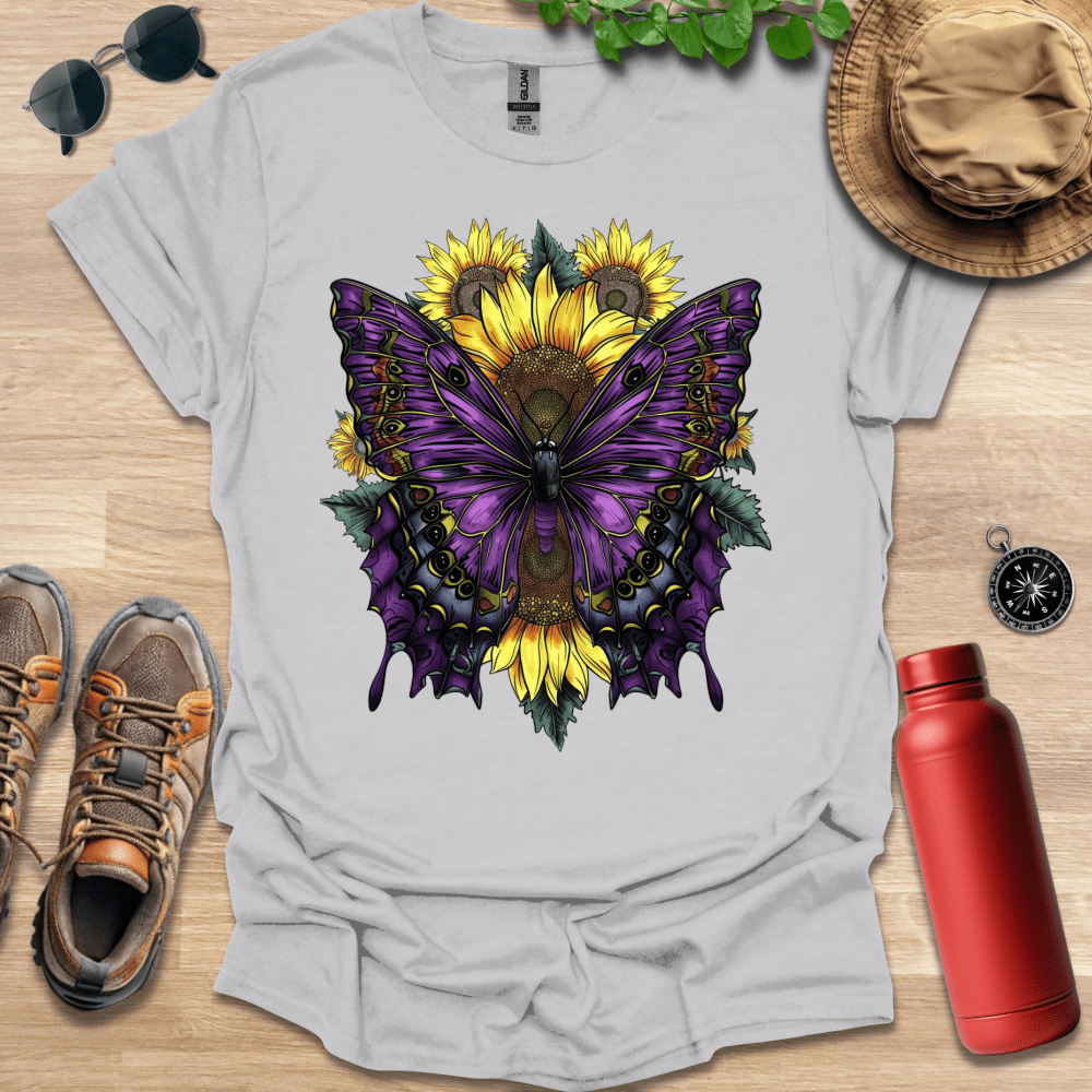 Purple Beauty Butterfly T-Shirt