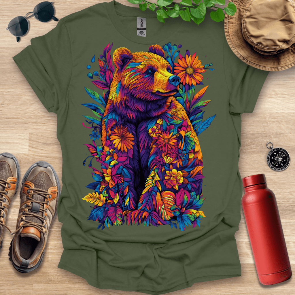 Radiant Forest Bear T-Shirt