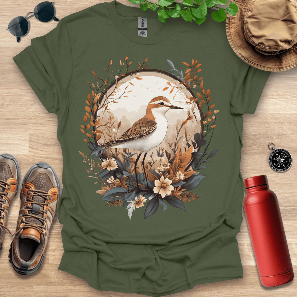 Serene Sandpiper T-Shirt