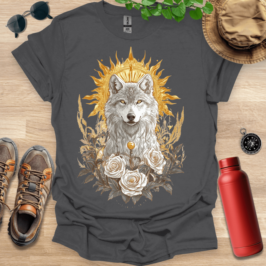 White Sun Wolf T-Shirt