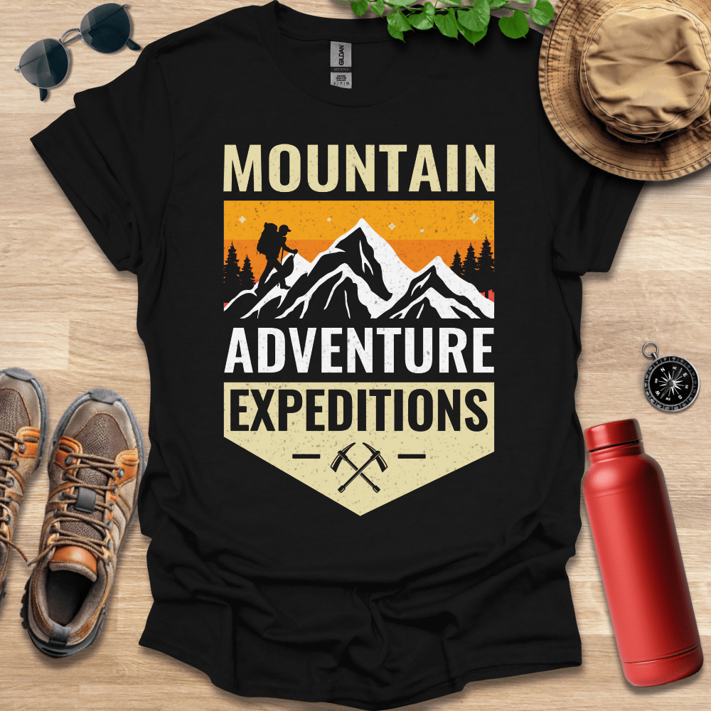 a t - shirt that says mountain adventure expedition