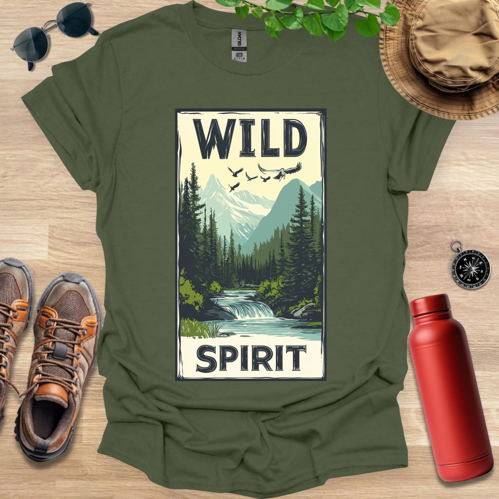 Wild Spirit Badge T-Shirt